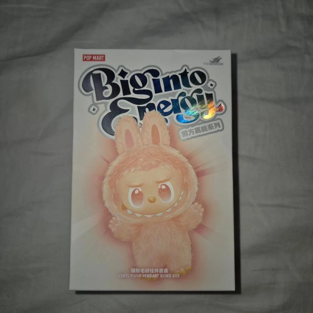 Baby POP MART The Monsters Big Into Energy Vinyl Plush Blind Box